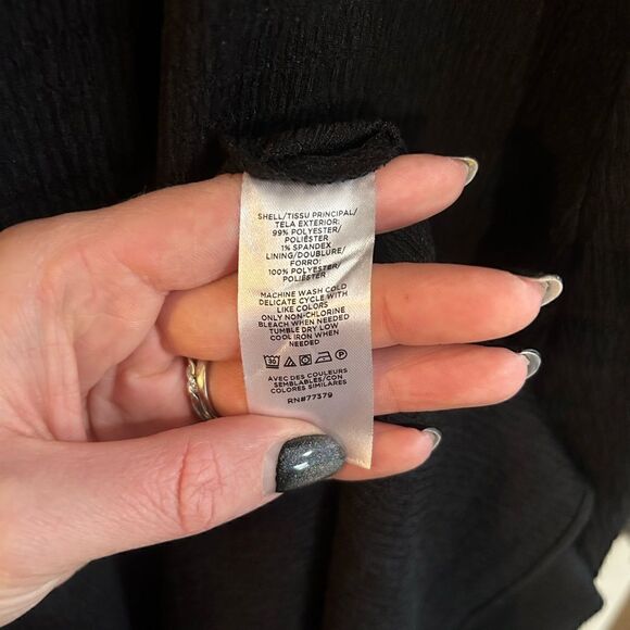 Ann Taylor black cinch waist dress - Picture 4 of 4